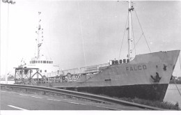 ¤¤  -  Carte-Photo Du Bateau De Commerce " FALCO "   -  Cargo   -  ¤¤ - Pétroliers