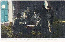 Cartes A Jouer -Partie De Cartes (Soldats Allemands) - Hinter Der Front : Ein Spielchen Bei Mondenfchein (89911) - Playing Cards