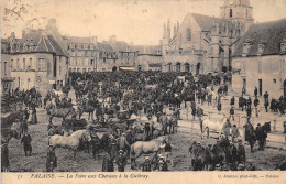 14-FALAISE- LA FOIRE AU CHEVAUX A LA GUIBRAY - Falaise