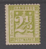 ALLEMAGNE  HAMBOURG / HAMBURG  YVERT N° 12 No Gum  Réf  G83 - Hamburg