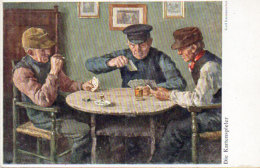 Cartes A Jouer - Joueurs De Cartes - Die Kartenspieler -  Illustration De Karl Krummacher  (89928) - Spielkarten
