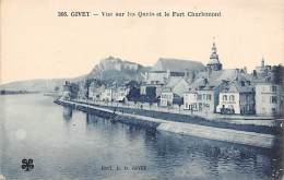 Givet    08    Quai Et Fort De Charlemont - Givet