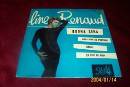 LINE RENAUD °  BUONA SERA  + 3 TITRES - Autographs