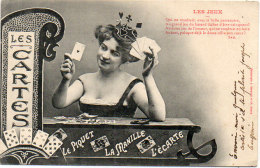 Cartes A Jouer -  Les Jeux - Les Cartes - Le Piquet - La Manille - L' Ecarté - Poeme De Sam   (89962) - Playing Cards