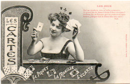 Cartes A Jouer -  Les Jeux - Les Cartes - Le Piquet - La Manille - L' Ecarté - Poeme De Sam   (89963) - Playing Cards