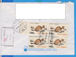 REGISTERED LETTER INFLATION STAMPS   ROMANIA STATIONERY - Autres & Non Classés