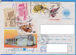 REGISTERED LETTER INFLATION STAMPS   ROMANIA STATIONERY - Other & Unclassified