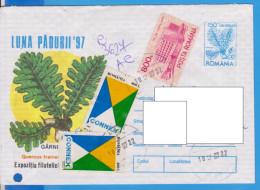 REGISTERED LETTER INFLATION STAMPS   ROMANIA STATIONERY - Other & Unclassified