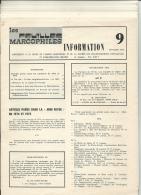 FRANCE: Feuilles Marcophiles: 8 Ex.: N°9,11,12 Et 14/18 (1976/8), TB - Français (àpd. 1941)