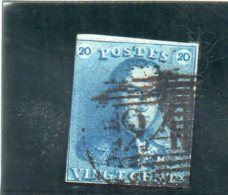 BELGIQUE 1849 O - 1849 Mostrine