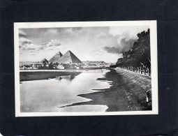 63671    Egitto,  The  Pyramids And  Mena Village,  During  Nile Flood,  VG - Piramiden