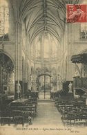 28 - CPA Nogent Le Roi - Eglise Saint-Sulpice, La Nef - Nogent Le Roi