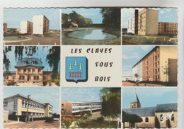 CPSM LES CLAYES SOUS BOIS (Yvelines) - WSouvenir De....8 Vues - Les Clayes Sous Bois