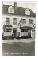 RB 1117 - Real Photo Postcard - The Porridge Pot "Tea Shop" Shop Front Warwick Warwickshire - Warwick