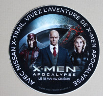 Autocollant Sortie Cinéma Film X MEN Apocalypse Nissan X-Trail Marvel Fox 2016 - Cinema Advertisement
