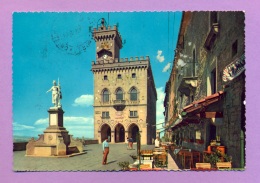 Delcampe - Repubblica Di San Marino - Palazzo Del Governo E Statua Della Libertà - San Marino