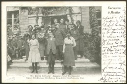 Excursion à Moutier – La Famille Du Rameau D’Olivier OLD VINTAGE POSTCARD 1917 - Other & Unclassified