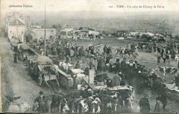 N°63 F -cpa Vire -un Coin Du Champ De Foire- - Fairs