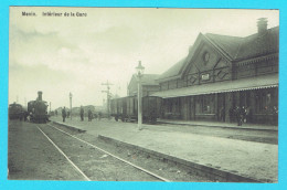 CPA MENIN Intérieur De La Gare - MEENEN - Belgique - Menen