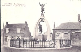 NORD - 59 - ORCHIES - Monument Aux Morts - Orchies