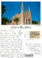 Cathedral, Novelda, Spain Postcard Posted 2003 Stamp - Alicante