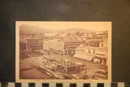 CP, 06, NICE, Place Massena, Le Casino Municipâl, Et Les Hotels De Cimiez,  Animée - Transport Urbain - Auto, Autobus Et Tramway