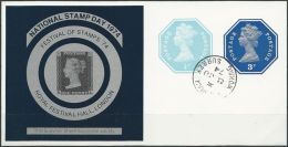 GROSSBRITANNIEN 1974 SOUVENIR SHEET NATIONAL STAMP DAY 1974 O Used - Cinderelas