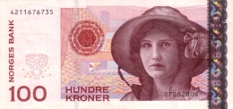 NORWAY 100 KRONER 2006 P-49c UNC  [NO049c] - Norvegia