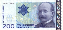 Norway 200 Kroner 2006, UNC (P-50d, ) - Noruega