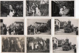 PHOTO 354 -  16  Photos Originales 8,5 X 6 -  Famille FREPP à VILLEPARISIS - Personnes Identifiées