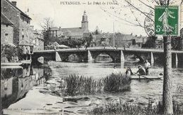 Putanges (Orne) - Le Pont De L'Orne - Pêcheurs En Barque - Edition Roussel - Putanges