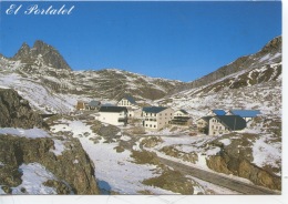 Delcampe - Espagne : El Portalet - Valle De Tena Paso Fronterizo Al Fondo Pico Midi D'Ossau (neige) - Huesca