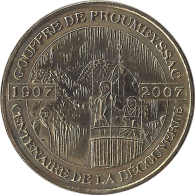 2007 MDP188 - AUDRIX - Gouffre De Proumeyssac 2 (le Centenaire De La Découverte) / MONNAIE DE PARIS - 2007