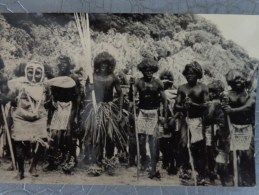 OCEANIE VANUATU ILE PENTECOTE NOUVELLES HEBRIDES CARTE PHOTO GROUPE DANSE - Vanuatu