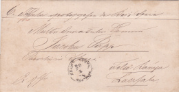 #T118     Romania/Moldova & Principality -  Official Letter Circulated  FROM   FELSOBANYA . - ...-1858 Préphilatélie