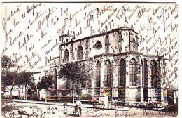 63. ENNEZAT . L'EGLISE . ANIMATION . Editeur DELAUNAY - Ennezat