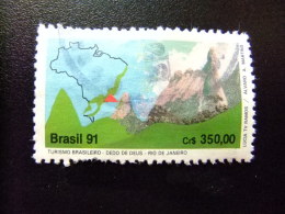 BRASIL BRÉSIL 1991 TURISMO -DEDO DE DEUS - Yvert Nº 2028 º FU - Used Stamps