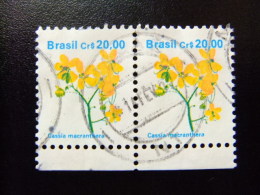 BRASIL BRÉSIL 1990 FLORA Flores Brasileñas Yvert Nº 1963 º FU - Gebraucht