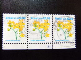 BRASIL BRÉSIL 1990 FLORA Flores Brasileñas Yvert Nº 1963 º FU - Used Stamps