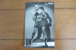 Photocarte Boxeur  Walter Lembgen - Sportifs