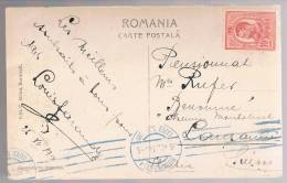 Romenia, 1914, For Lausanne - Storia Postale