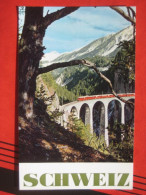 Filisur (GR)  - Rhätische Bahn Landwasserviadukt / Verkleinertes Plakat Der Schweizerischen Verkehrszentrale - Filisur