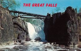 48339- PATERSON- THE GREAT FALLS, BRIDGE - Paterson