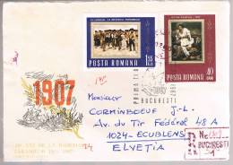Romenia, 1967, For Ecublens - Lettres & Documents