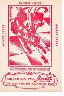 Chocolat  MEUNIER  - LE  CHAT  BOTTE - Kakao & Schokolade
