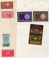 LOT DE TIMBRES EUROPA - Collections, Lots & Series
