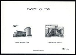 ESPAÑA / SPAIN / ESPAGNE - CASTILLOS 2009 - Impresión Calcográfica (castle, Chateau, Schloss) - Arévalo, Javier - Ensayos & Reimpresiones