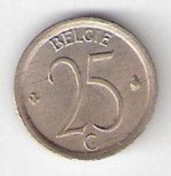 Pièce Belgique. 25 Cts. 1969 - 25 Cent