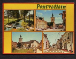 72 Sarthe Pontvallain Carte Multivues - Pontvallain