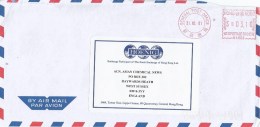 Hong Kong 2001 GPO Neopost “Electronic” N4808 Meter Franking Cover - Lettres & Documents